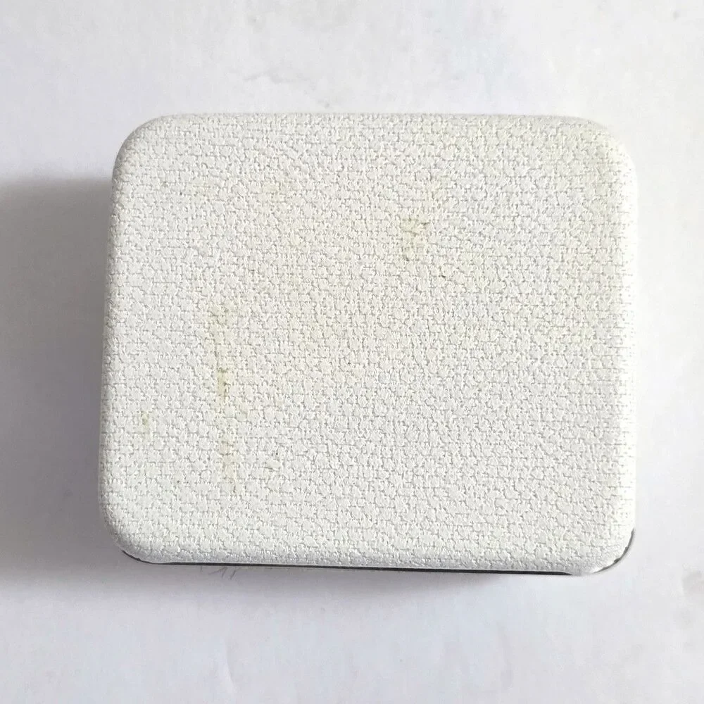 Ring Box branded Stampers Black Hills Gold white pebbled outer, small BOX ONLY